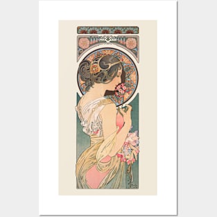 Primrose (1899) by Alphonse Mucha Posters and Art